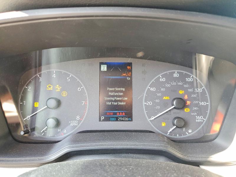 2025 Toyota Corolla cross VIN 7MUAAAAG7SV131225 COPART salvage auction — FRONT END, Fl - Cert Of Title Slvg Rebuildable, sold $5,700 on 2026-07-07 (photo 9)