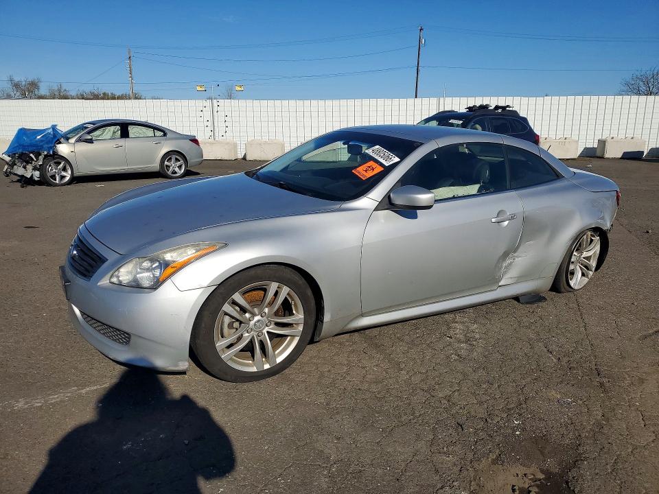 2010 Infiniti G VIN JN1CV6FE3AM350174 COPART salvage auction — SIDE, Or - Salvage Title Certificate, sold $650 on 2026-07-22 (photo 1)