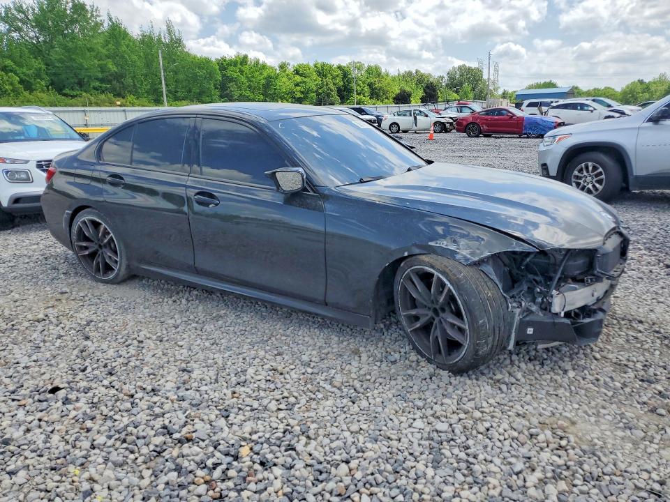 2023 BMW M3 VIN 3MW49FS03P8D69343 COPART salvage auction — FRONT END, Tn - Salvage Certificate, sold $10,100 on 2026-07-23 (photo 4)