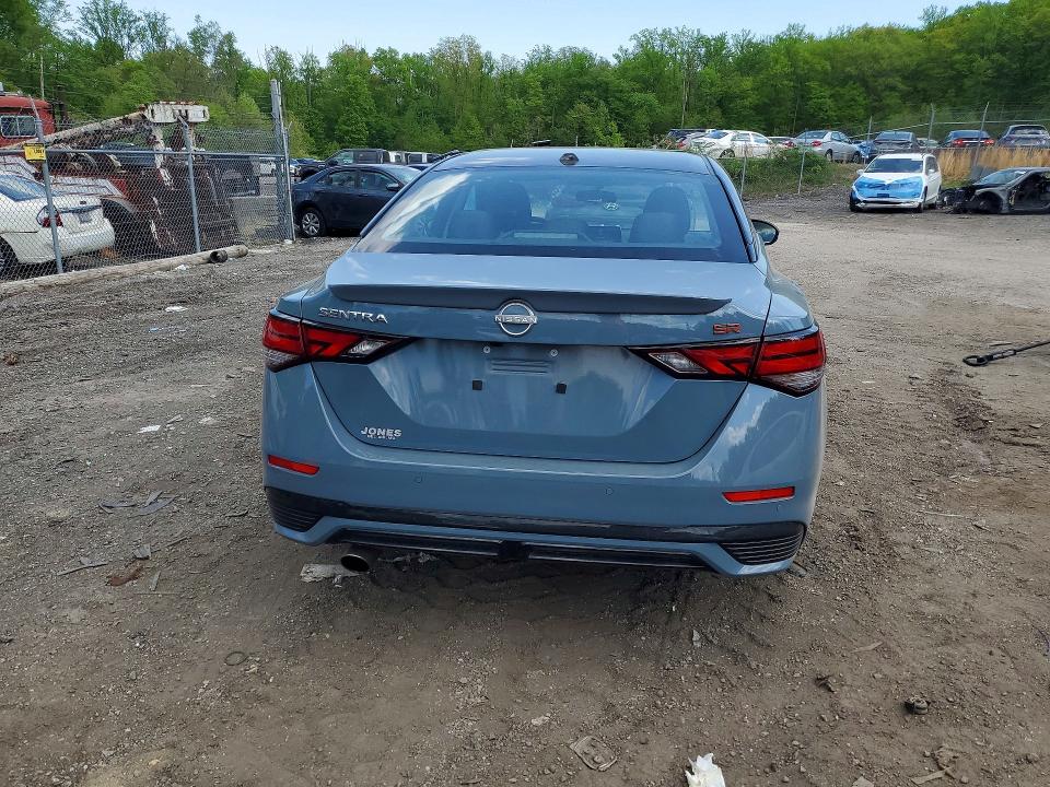 2025 Nissan Sentra VIN 3N1AB8DV2SY208167 COPART salvage auction — FRONT END, Md - Cert Of Salvage > 75% Damage, sold $6,000 on 2026-07-02 (photo 6)