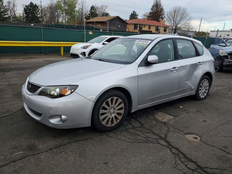 2008 Subaru Impreza VIN JF1GH61688H834792 COPART salvage auction — SIDE, Co - Bill Of Sale-Parts Only, sold $325 on 2026-07-09 (photo 1)