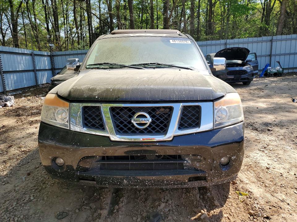 2008 Nissan Armada VIN 5N1BA08D28N615611 COPART salvage auction — FRONT END, NC - SALVAGE CERTIFICATE OF TITLE, sold $650 on 2026-07-02 (photo 5)