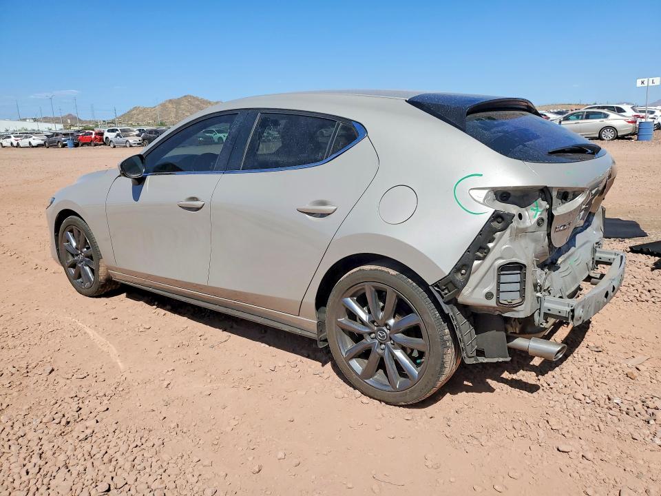 2022 Mazda VIN JM1BPALL9N1519209 COPART salvage auction — REAR END, Az - Cert Of Title - Salvage, sold $4,300 on 2026-07-28 (photo 2)