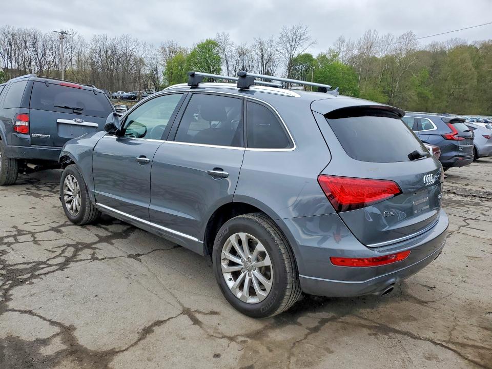 2016 Audi Q5 VIN WA1L2AFP5GA090102 COPART salvage auction — FRONT END, Id - Salvage Certificate Of Title, sold $5,200 on 2026-07-28 (photo 2)
