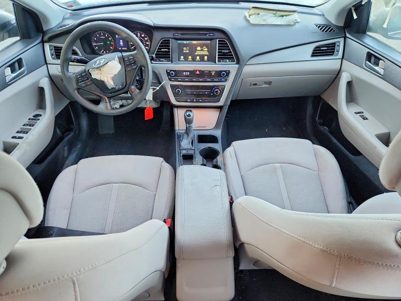 2016 Hyundai Sonata VIN 5NPE24AF7GH381739 COPART salvage auction — FRONT END, La - Cert Of Title-Salvage, sold $725 on 2026-07-02 (photo 8)