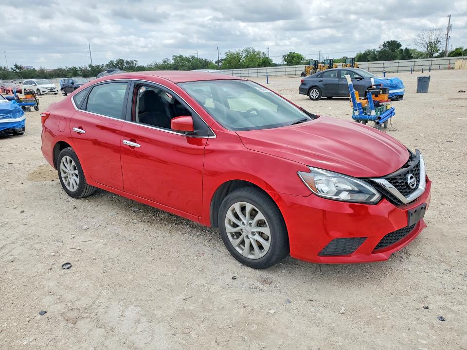 2018 Nissan Sentra VIN 3N1AB7APXJL647144 COPART salvage auction — FRONT END, Tx - Salvage Vehicle Title, sold $2,000 on 2026-07-02 (photo 4)