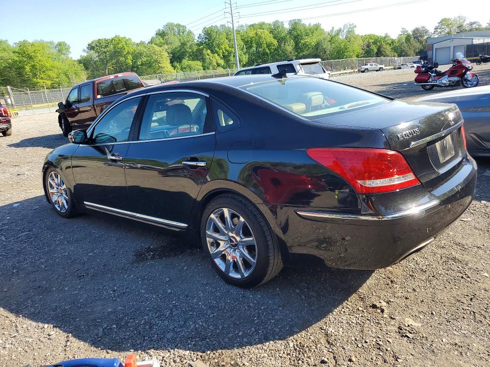 2012 Hyundai Equus VIN KMHGH4JH2CU052483 COPART salvage auction — FRONT END, MD, sold $1,000 on 2026-07-21 (photo 2)
