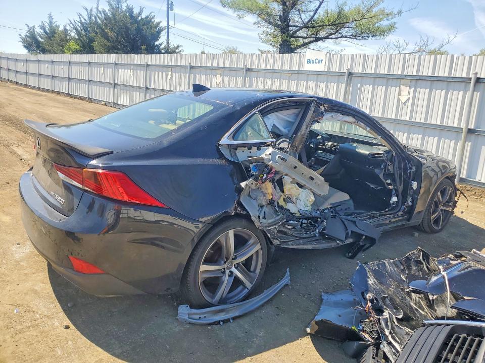 2018 Lexus Is VIN JTHC81D28J5033841 COPART salvage auction — SIDE, Nj - Cert Of Title-Salvage, sold $1,050 on 2026-07-15 (photo 3)