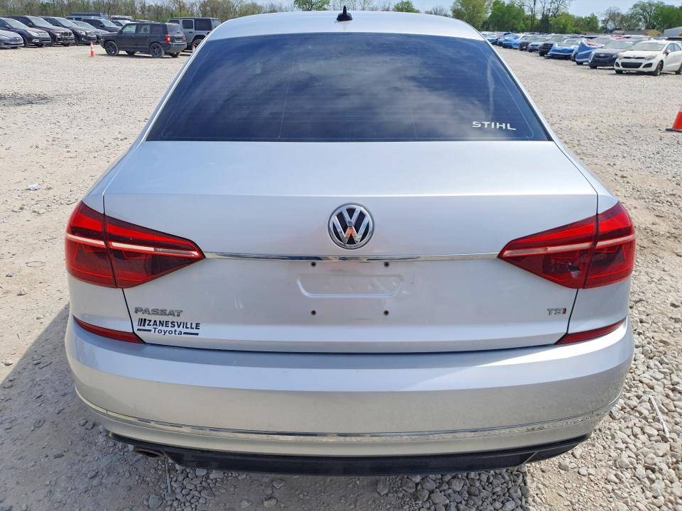 2017 Volkswagen Passat VIN 1VWDT7A35HC017927 COPART salvage auction — FRONT END, Oh - Certificate Of Title, sold $1,650 on 2026-07-02 (photo 6)