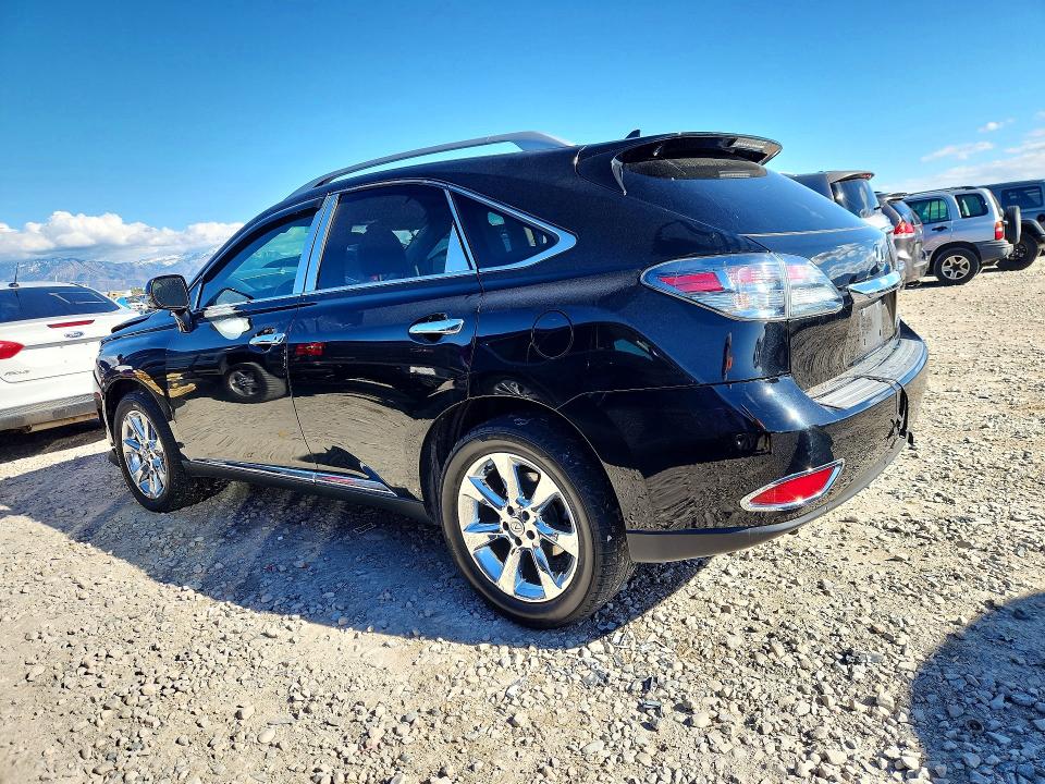 2012 Lexus Rx VIN 2T2BK1BA5CC153154 COPART salvage auction — FRONT END, Ut - Salvage Certificate, sold $2,000 on 2026-07-04 (photo 2)