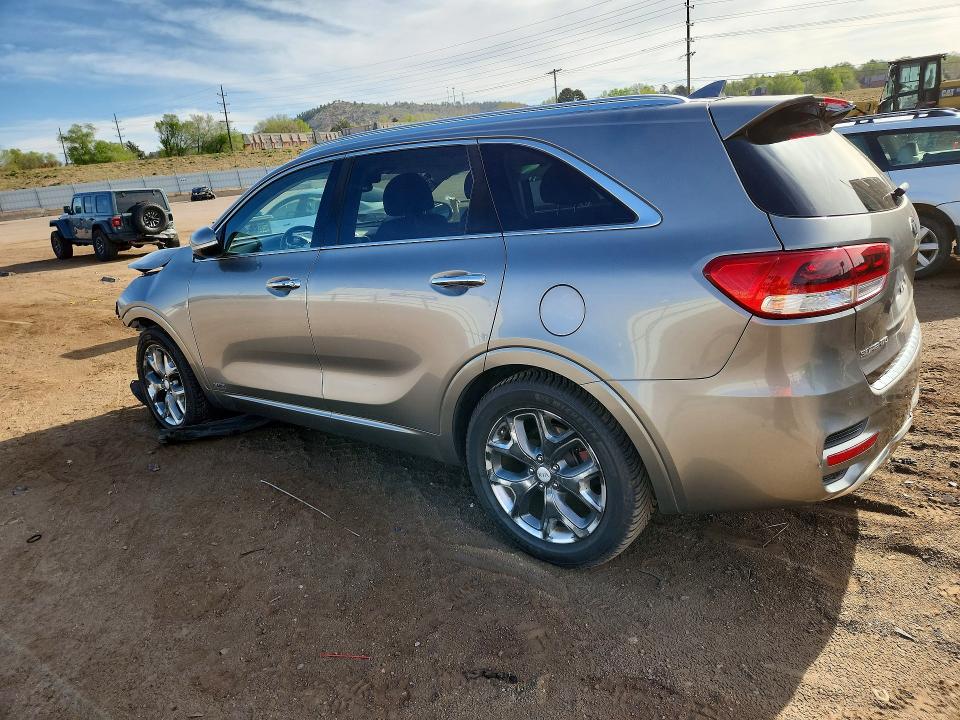 2018 Kia Sorento VIN 5XYPKDA54JG377842 COPART salvage auction — FRONT END, Salvage Title, sold $2,050 on 2026-07-20 (photo 2)
