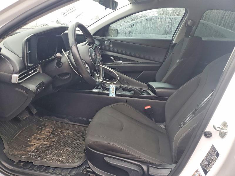 2021 Hyundai Elantra VIN KMHLM4AG9MU212314 COPART salvage auction — FRONT END, On - No Title Available, sold $4,050 on 2026-07-28 (photo 7)