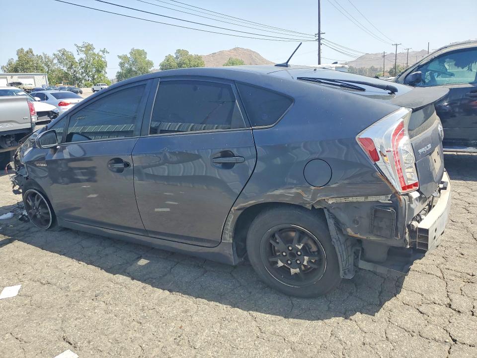 2014 Toyota Prius VIN JTDKN3DU7E1815905 COPART salvage auction — ALL OVER, Ca - Salvage Certificate, sold $350 on 2026-07-09 (photo 2)
