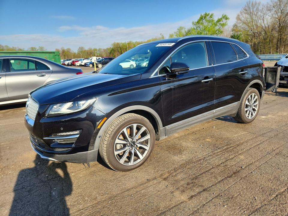 2019 Lincoln Mkc VIN 5LMCJ3D94KUL43421 COPART salvage auction — SIDE, Oh - Cert Of Title-Salvage, sold $3,100 on 2026-07-23 (photo 1)