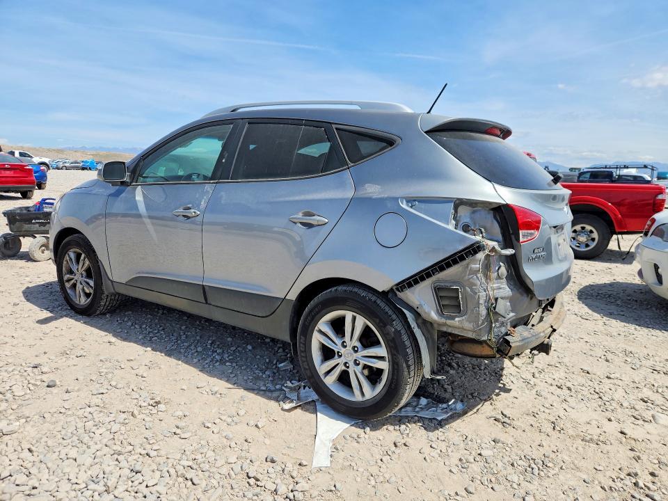 2013 Hyundai Tucson VIN KM8JUCAC1DU558873 COPART salvage auction — REAR END, Ut - Salvage Certificate, sold $150 on 2026-07-21 (photo 2)