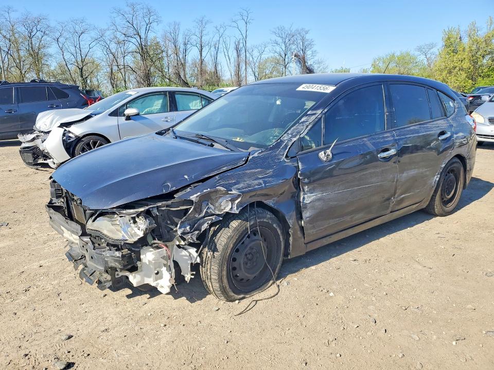 2014 Subaru Impreza VIN JF1GPAA60E8250775 COPART salvage auction — FRONT END, Md - Cert Of Salvage > 75% Damage, sold $550 on 2026-07-28 (photo 1)