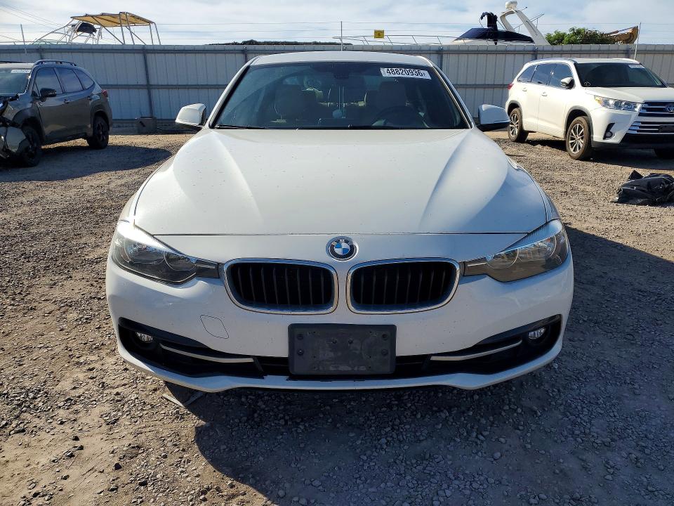 2017 BMW 3 series VIN WBA8B9C50HK676485 COPART salvage auction — REAR END, Hi - Certificate Of Salvage, sold $2 on 2026-07-06 (photo 5)
