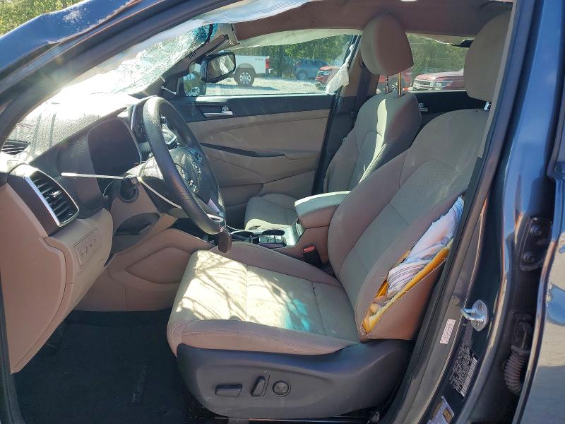 2020 Hyundai Tucson VIN KM8J33A4XLU205901 COPART salvage auction — ROLLOVER, Tx - Salvage Vehicle Title, sold $2,500 on 2026-07-17 (photo 7)
