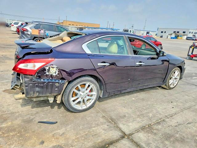 2010 Nissan Maxima VIN 1N4AA5AP7AC830331 COPART salvage auction — REAR END, Tx - Salvage Vehicle Title, sold $250 on 2026-07-02 (photo 3)