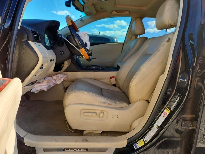 2012 Lexus Rx VIN 2T2BK1BA5CC153154 COPART salvage auction — FRONT END, Ut - Salvage Certificate, sold $2,000 on 2026-07-04 (photo 7)
