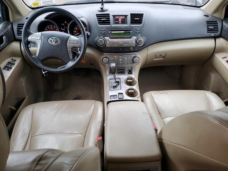 2010 Toyota Highlander VIN 5TDJK3EH6AS022680 COPART salvage auction — FRONT END, NY - MV-907A SALVAGE CERTIFICATE, sold $3,350 on 2026-07-15 (photo 8)