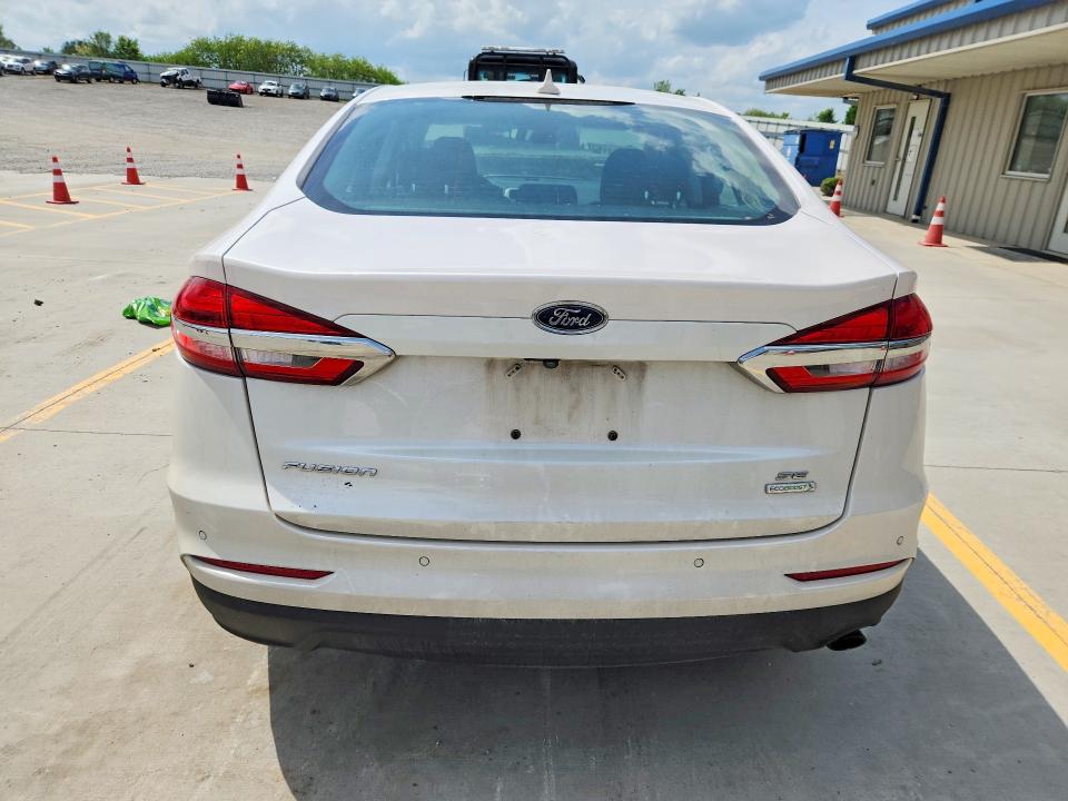 2020 Ford Fusion VIN 3FA6P0HD1LR251990 COPART salvage auction — FRONT END, Id - Salvage Certificate Of Title, sold $300 on 2026-07-02 (photo 6)