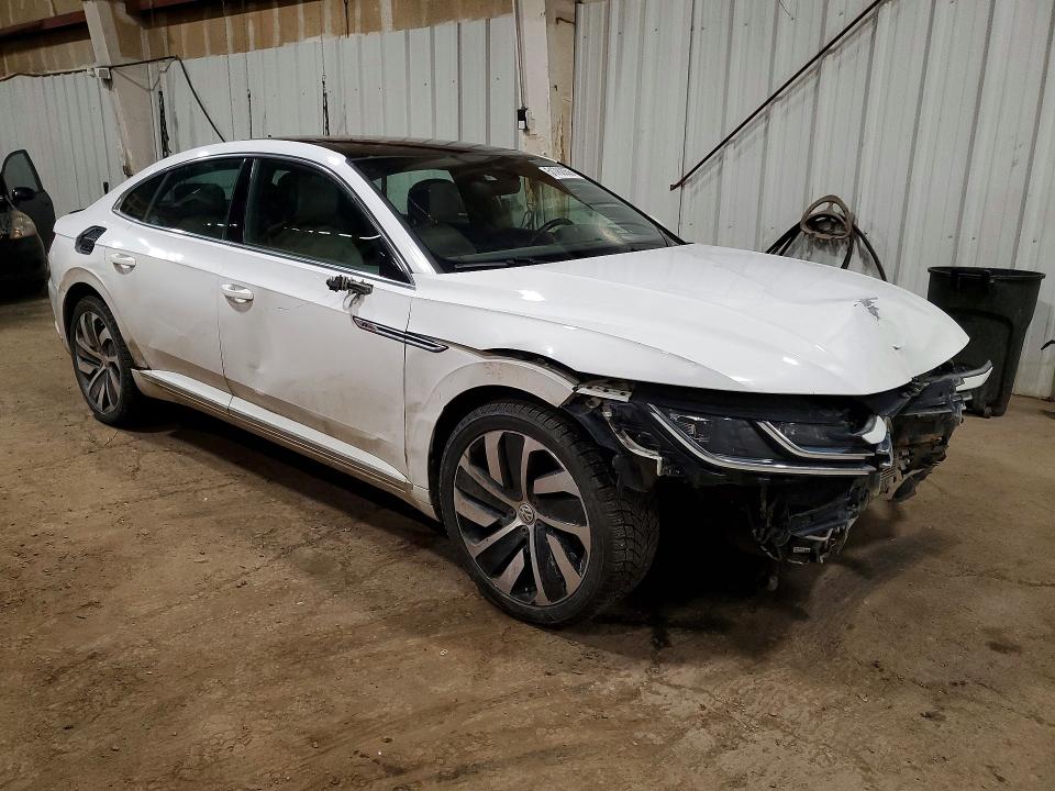 2019 Volkswagen Arteon VIN WVWTR7AN2KE000416 COPART salvage auction — FRONT END, Ak - Parts Only Bill Of Sale, sold $1,500 on 2026-07-07 (photo 4)