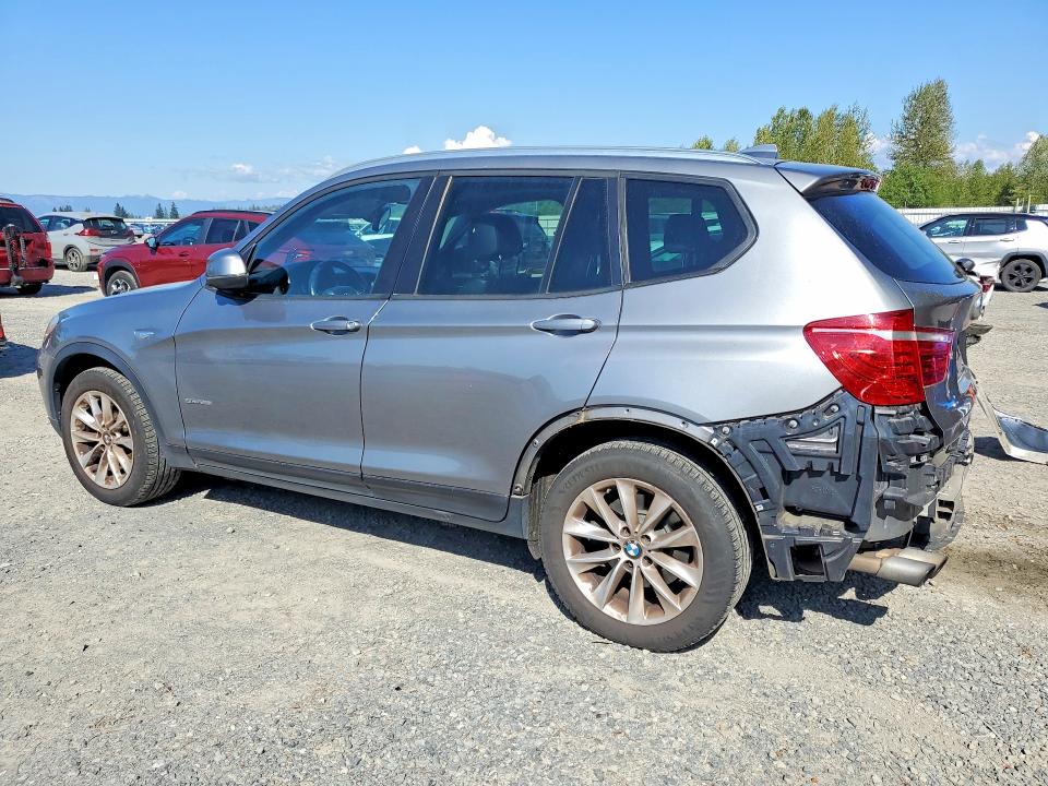 2017 BMW X3 VIN 5UXWZ7C30H0X40138 COPART salvage auction — REAR END, Salvage Title, sold $3,150 on 2026-07-20 (photo 2)