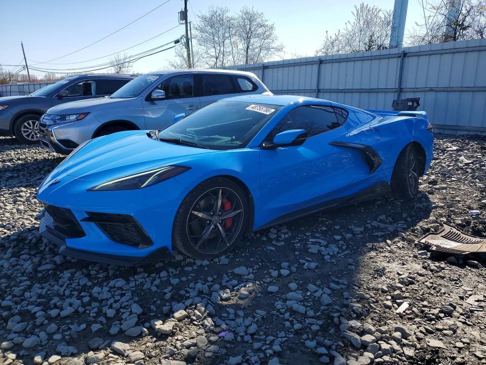 2021 Chevrolet Corvette VIN 1G1YC2D48M5120908 COPART salvage auction — SIDE, NJ, sold $27,250 on 2026-07-29 (photo 1)