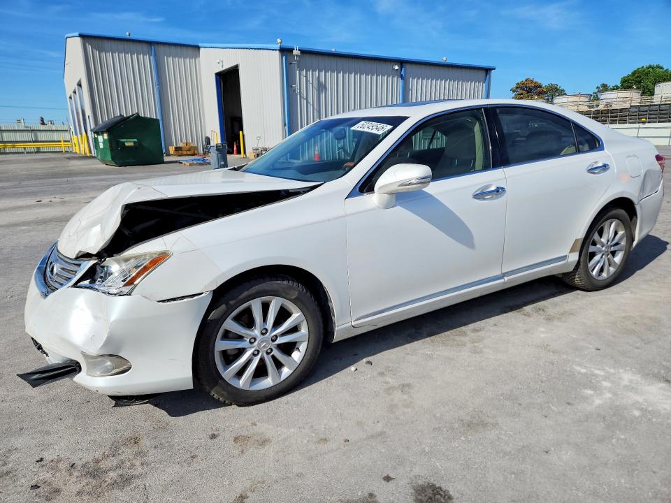 2012 Lexus ES VIN JTHBK1EG6C2484150 COPART salvage auction — FRONT END, Ok - Cert Of Title-Salvage, sold $825 on 2026-07-08 (photo 1)