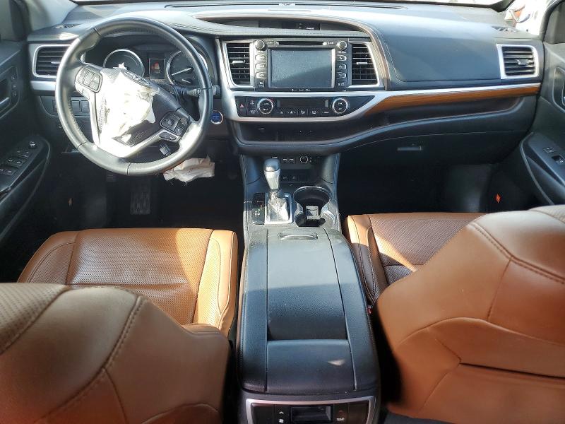 2019 Toyota Highlander hybrid VIN 5TDDGRFH4KS075752 COPART salvage auction — FRONT END, Md - Cert Of Salvage > 75% Damage, sold $3,850 on 2026-07-13 (photo 8)