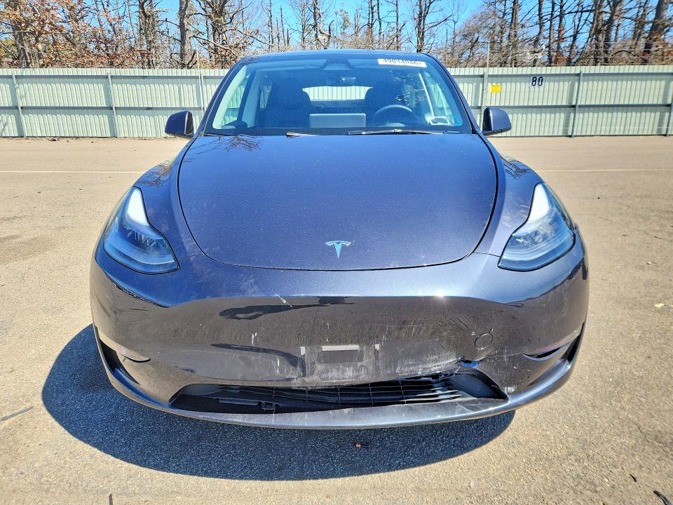 2024 Tesla Model y VIN 7SAYGDED6RF211836 COPART salvage auction — REAR END, Ny - Mv-907A Salvage Certificate, sold $12,300 on 2026-07-20 (photo 5)