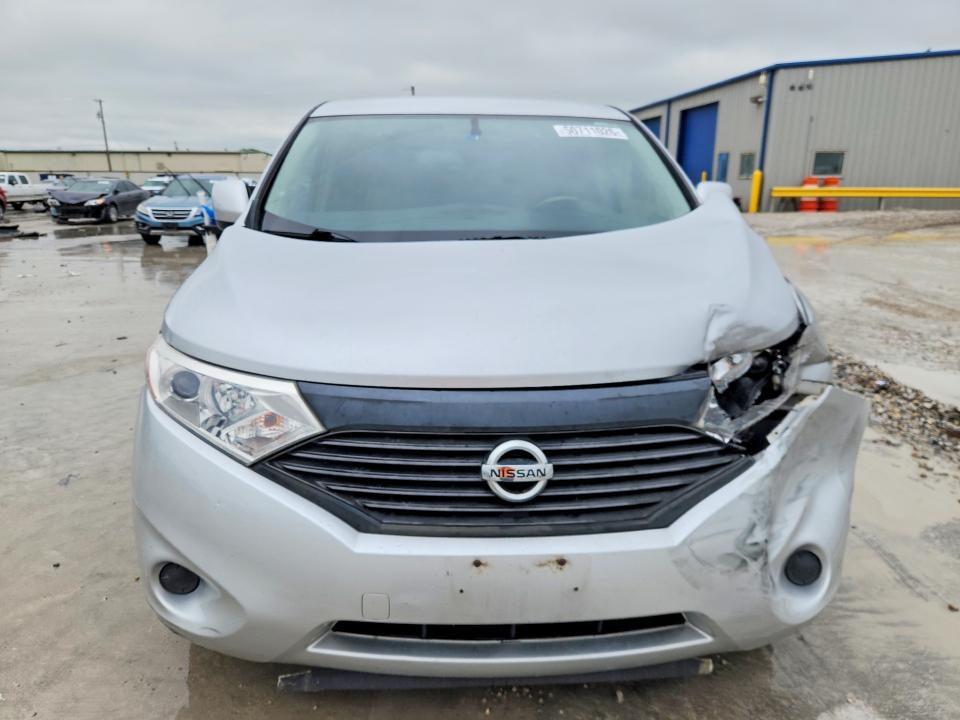 2014 Nissan Quest VIN JN8AE2KP7E9105377 COPART salvage auction — FRONT END, TX - CERTIFICATE OF TITLE, sold $525 on 2026-07-24 (photo 5)