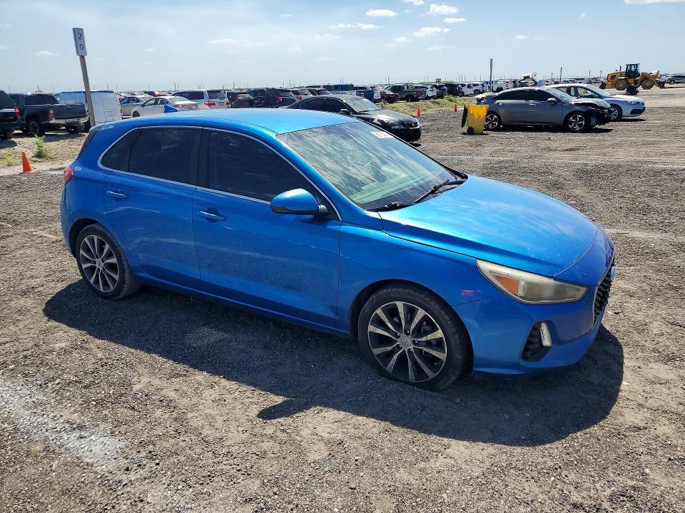 2018 Hyundai Elantra VIN KMHH35LE6JU014053 COPART salvage auction — REAR END, Salvage Title, sold $2,200 on 2026-07-20 (photo 4)