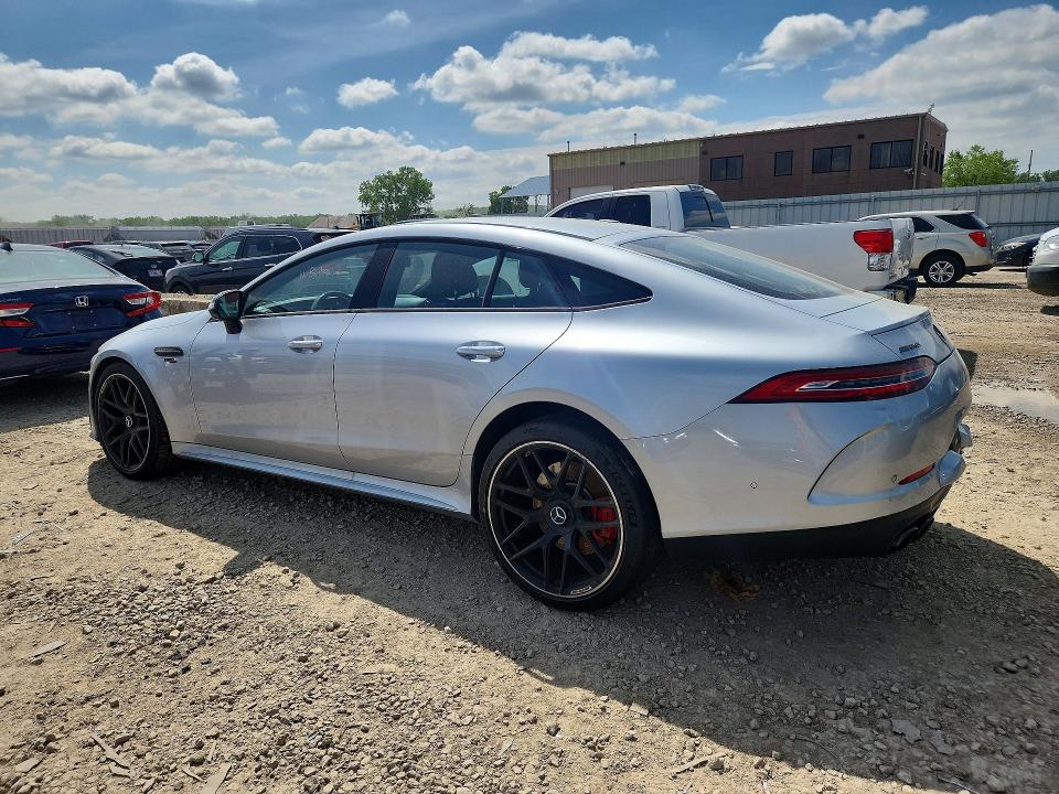 2023 Mercedes-benz AMG GT VIN W1K7X6BB6PA054327 COPART salvage auction — FRONT END, Ks - Cert Of Title-Salvage, sold $42,500 on 2026-07-09 (photo 2)