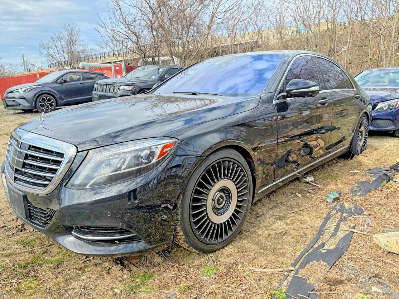 2015 Mercedes-Benz S-Class VIN WDDUG8FBXFA119655 COPART salvage auction — Minor Dent/Scratches, CT - CERTIFICATE OF TITLE (P), sold $10,400 on 2026-05-27 (photo 2)