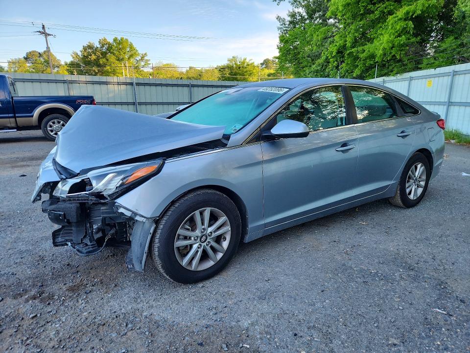 2016 Hyundai Sonata VIN 5NPE24AF7GH381739 COPART salvage auction — FRONT END, La - Cert Of Title-Salvage, sold $725 on 2026-07-02 (photo 1)