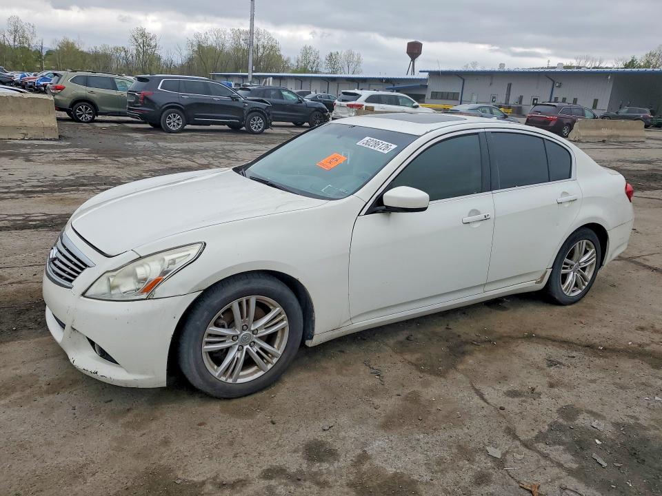 2013 Infiniti G VIN JN1CV6APXDM723045 COPART salvage auction — MINOR DENT/SCRATCHES, Salvage Title, sold $500 on 2026-07-16 (photo 1)