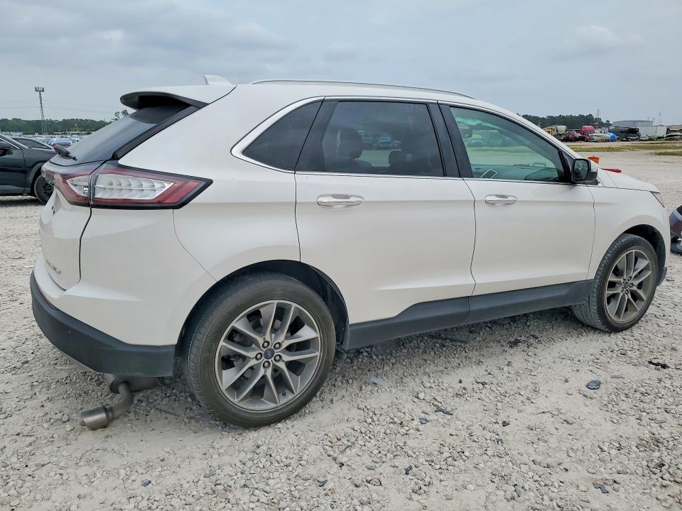2017 Ford Edge VIN 2FMPK3K86HBC63662 COPART salvage auction — SIDE, Tx - Certificate Of Title, sold $4,850 on 2026-07-02 (photo 3)