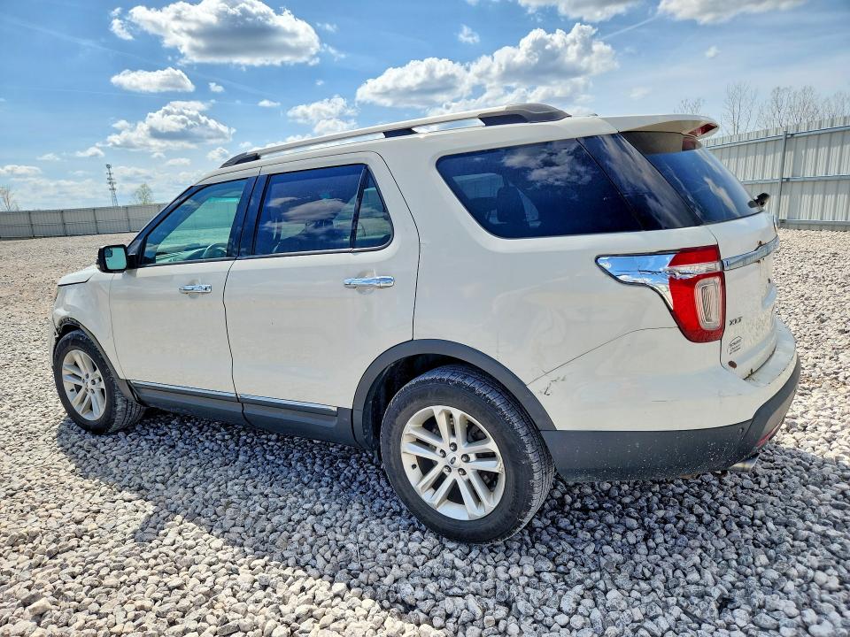 2012 Ford Explorer VIN 1FMHK8D81CGA75695 COPART salvage auction — FRONT END, WV - CERTIFICATE OF TITLE, sold $325 on 2026-07-09 (photo 2)