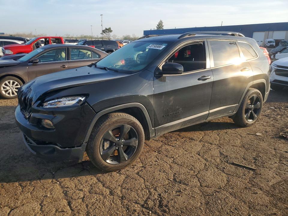 2016 Jeep Cherokee VIN 1C4PJMDS6GW327816 COPART salvage auction — FRONT END, Mi - Certificate Of Title, sold $1,150 on 2026-07-02 (photo 1)