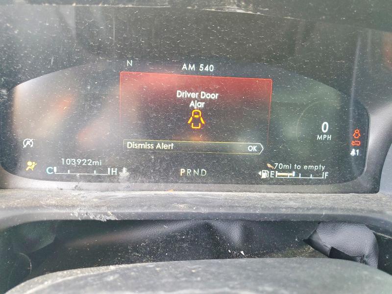 2022 Lincoln Aviator VIN 5LM5J7XC3NGL14700 COPART salvage auction — Burn, FL - CERTIFICATE OF DESTRUCTION, sold $6,000 on 2026-05-28 (photo 9)