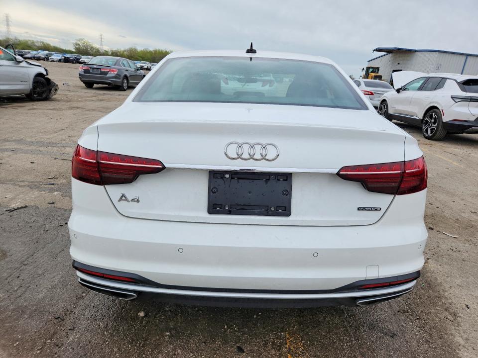 2023 Audi A4 VIN WAUEAAF48PN016802 COPART salvage auction — FRONT END, Il - Salvage Certificate, sold $5,700 on 2026-07-29 (photo 6)