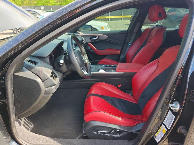 2021 Acura Tlx VIN 19UUB5F59MA008370 COPART salvage auction — REAR END, Md - Cert Of Salvage > 75% Damage, sold $14,000 on 2026-07-02 (photo 7)