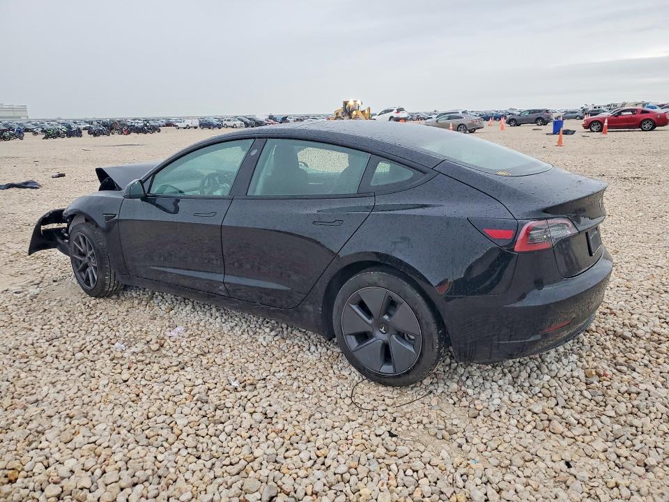 2021 Tesla Model 3 VIN 5YJ3E1EB2MF003181 COPART salvage auction — FRONT END, Tx - Salvage Vehicle Title, sold $7,000 on 2026-07-16 (photo 2)