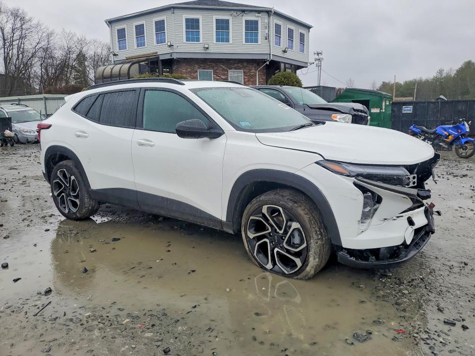 2025 Chevrolet VIN KL77LJEP9SC117060 COPART salvage auction — FRONT END, Ma - Cert Of Title-Salvage, sold $5,100 on 2026-07-17 (photo 4)