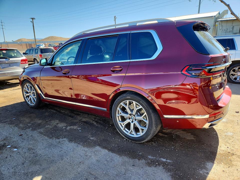 2026 BMW X7 VIN 5UX23EM01T9030503 COPART salvage auction — FRONT END, Nm - Cert Of Title-Salvage, sold $10,000 on 2026-07-30 (photo 2)