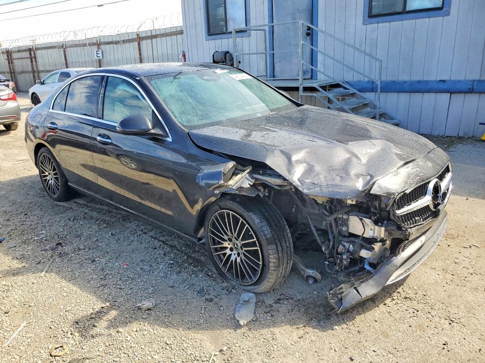 2023 Mercedes-benz C-klasse VIN W1KAF4GB7PR091734 COPART salvage auction — FRONT END, Ca - Salvage Certificate, sold $12,800 on 2026-07-09 (photo 4)