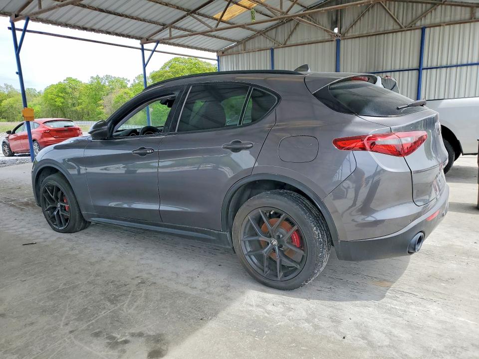 2019 Alfa romeo Stelvio VIN ZASPAJAN4K7C70457 COPART salvage auction — MINOR DENT/SCRATCHES, Va - Certificate Of Title (P), sold $6,200 on 2026-07-09 (photo 2)