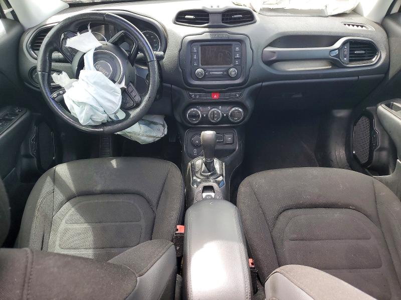 2017 Jeep Renegade VIN ZACCJBBB7HPF82852 COPART salvage auction — FRONT END, Fl - Cert Of Title Slvg Rebuildable, sold $375 on 2026-07-10 (photo 8)